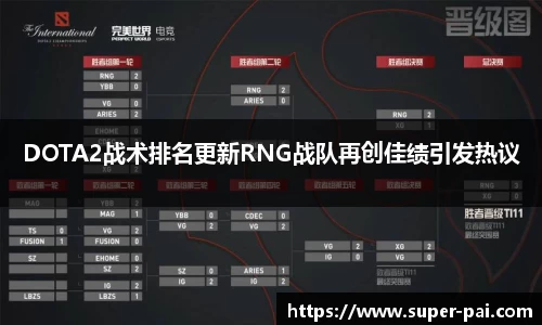 DOTA2战术排名更新RNG战队再创佳绩引发热议