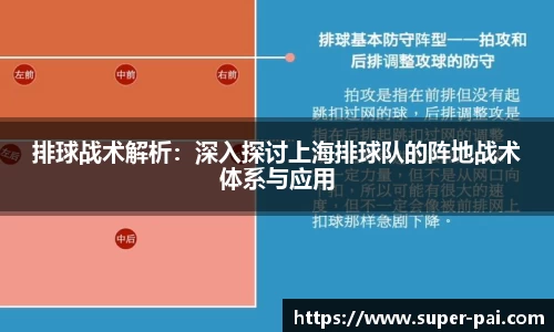 排球战术解析：深入探讨上海排球队的阵地战术体系与应用